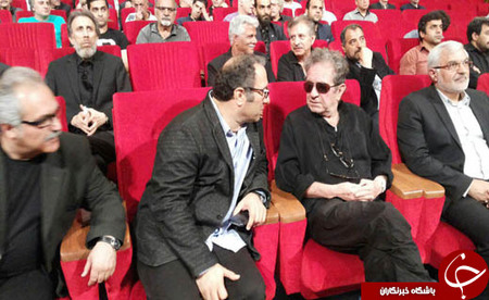 مراسم یادبود سومین روز درگذشت عباس کیارستمی | بازیگران و هنرمندان | 22 تیر 95