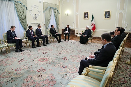 روحاني: ايران ترحب بترسيخ التعاون مع الاتحاد الاوروبي