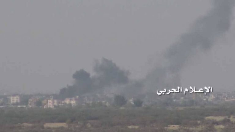 اليمن: إسقاط طائرة تايفون سعودية واستهداف مستودع أسلحة سعودي بصاروخ باليستي