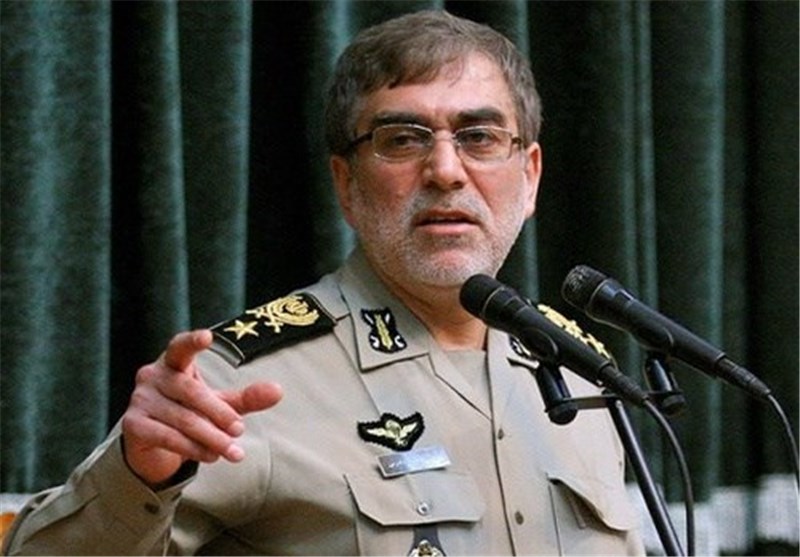 العمید دادرس: الجيش الايراني يرصد التهديدات الاقليمية بدقة
