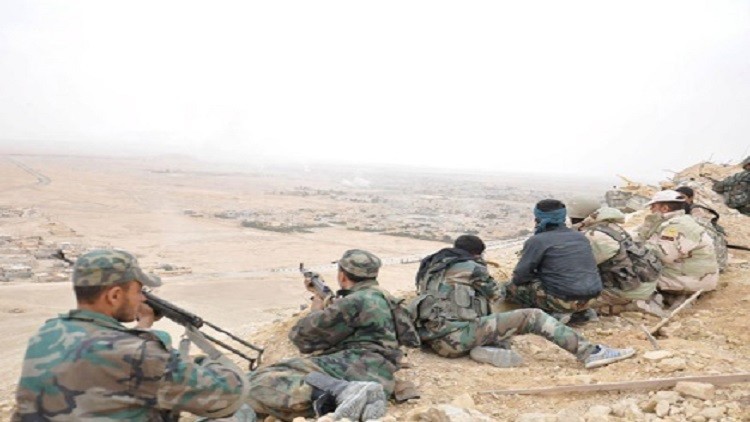 الجيش السوري يتقدم من مثلث تدمر