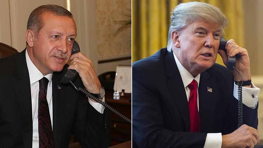 أردوغان وترامب متّفقان على مواصلة بلديهما الحرب ضد الإرهاب