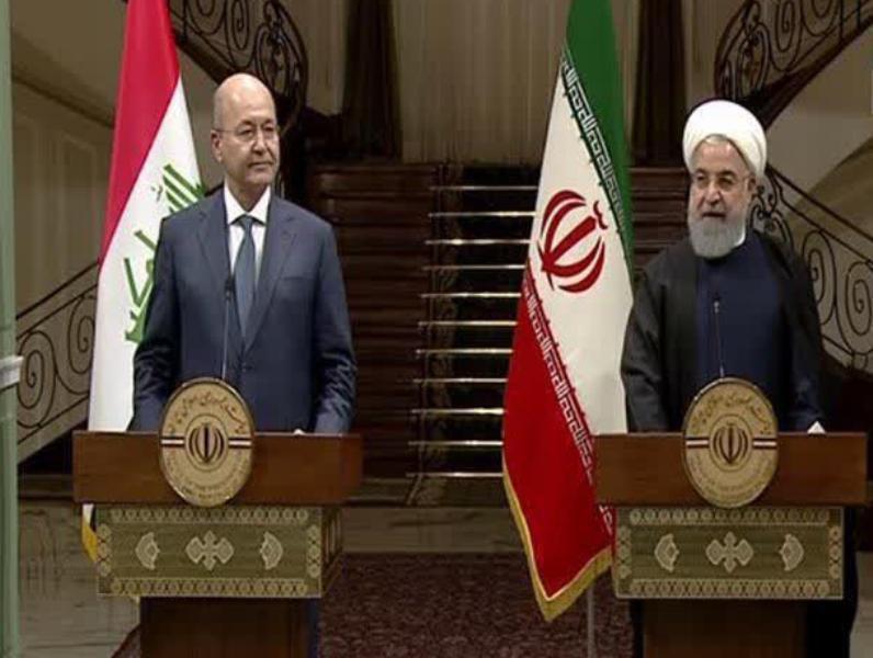 الرئيس العراقي : العراق لا ينسي حماية إيران له