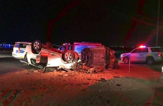 حادث سير مروع في الكويت يودي بحياة 8 أشخاص