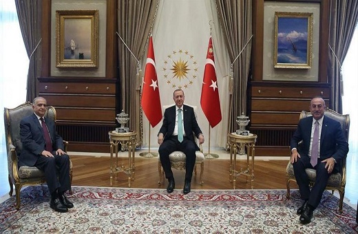 أردوغان يبحث مع وفد عراقي الملفات الأمنية والسياسية