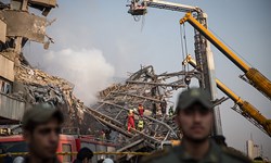 20 Iranian firefighters killed in high-rise collapse