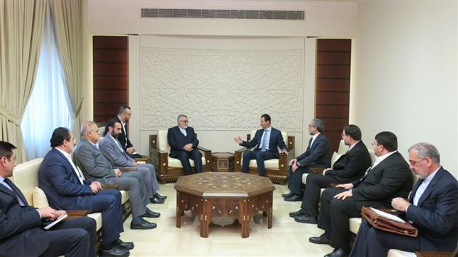 Assad hails Iran support in Syrian fight against terrorism