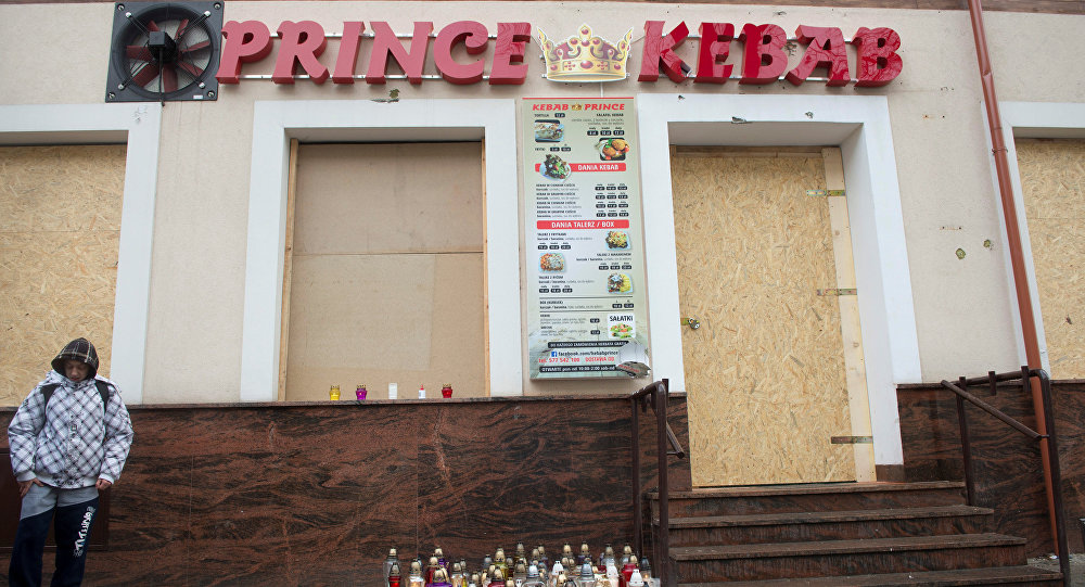 Kebab cafes attacked in Poland after stabbing in Elk sparks protests