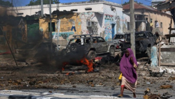 Car bombs kill at least 22 in Somalia's capital Mogadishu: police