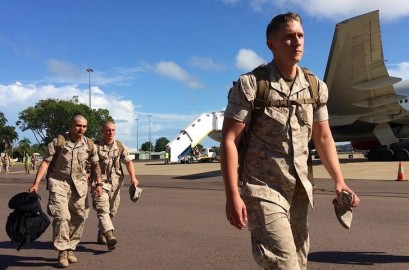 Hundreds of U.S. Marines leave Australia after troop rotation