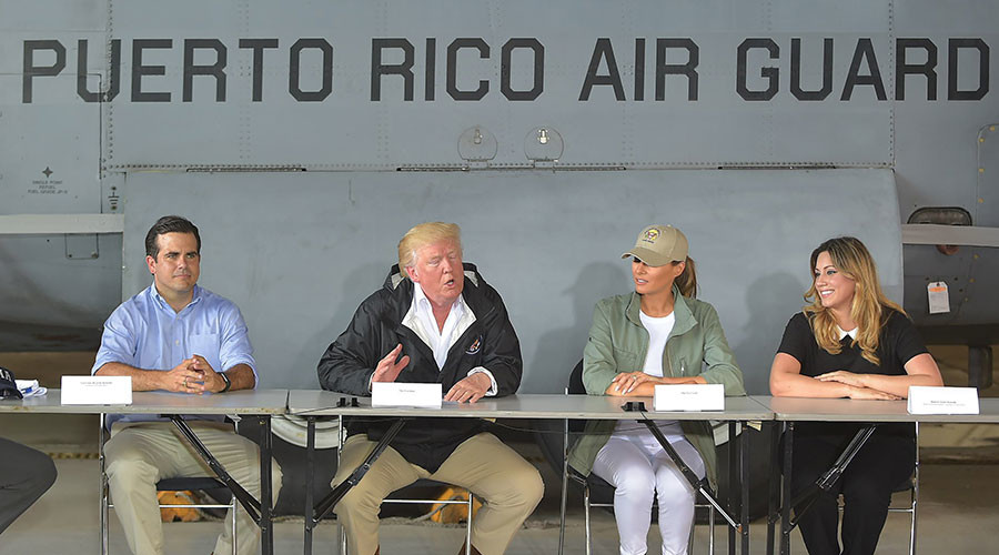 Trump says Puerto Rico’s debt needs to be wiped out