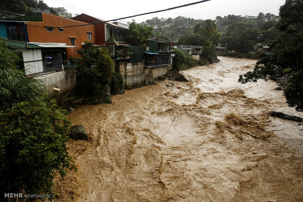 Hurricane Nate in Central America