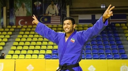 Iranian judoka Molaei bags bronze in The Hague Grand Prix 2017