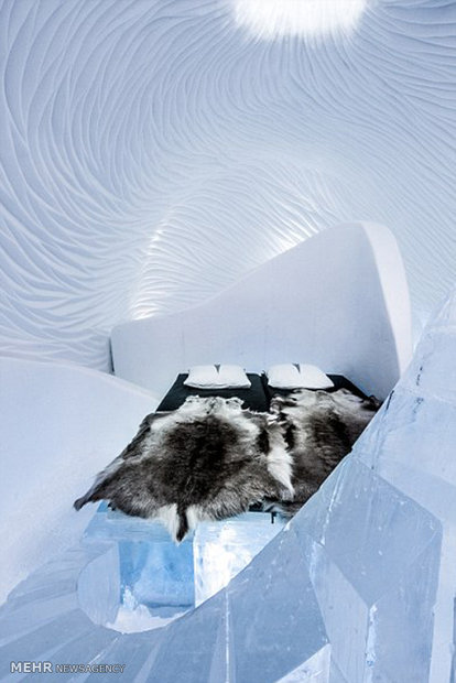 Swedish luxurious ice hotel