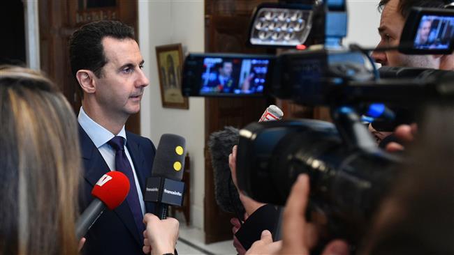 Tide of Syria conflict turning in favor of Damascus, Moscow: Assad