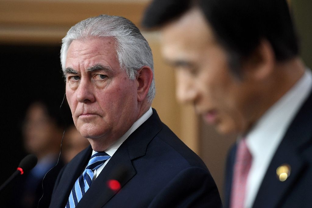 Military action against North Korea an 'option': Tillerson