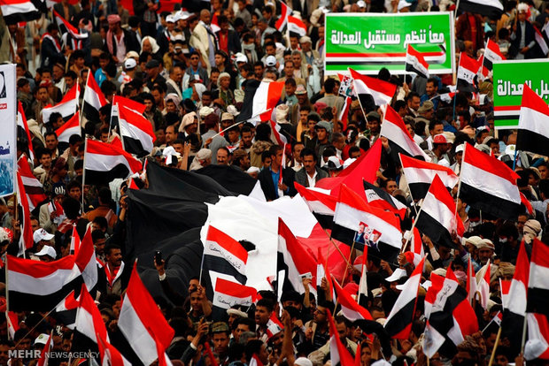 Massive protest in Yemen