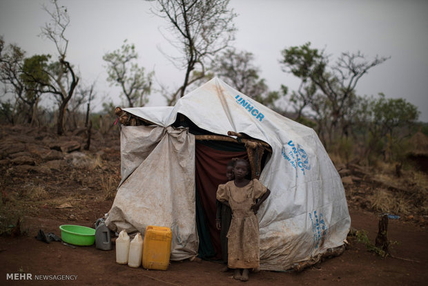 Sudanese refugees in Uganda