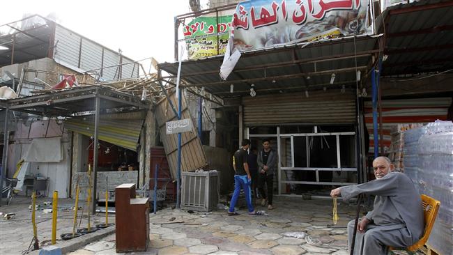 Bomb attack kills 31 in Baghdad café