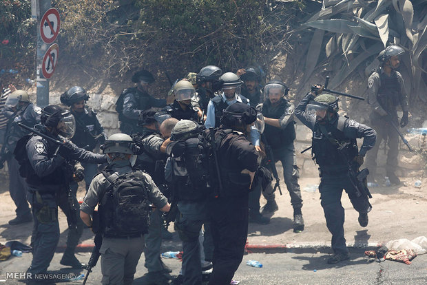 Clashes in East Jerusalem al-Quds