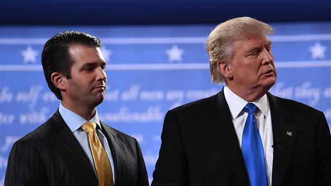 Trump Jr. denies father’s role in statement on Russia meeting