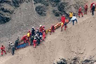 Peru: 48 killed as bus crashes down 'Devil's Curve'