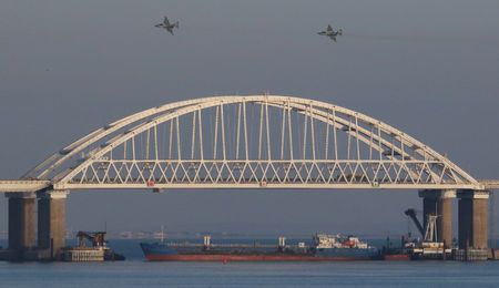 Russia fires on and seizes Ukrainian ships near Crimea