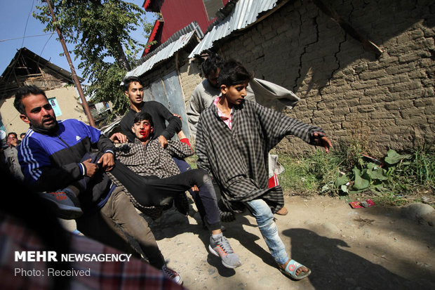 Bloody conflicts in Kashmir
