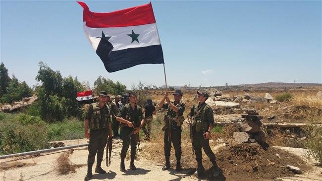 Syrian govt. forces march into Arima village near Kurdish-held Manbij