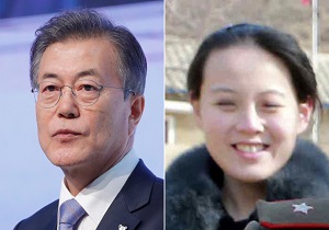 South Korean president to meet Kim Jong Un’s sister during Olympics