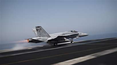 US Navy F-18 jet crashes, killing two aviators