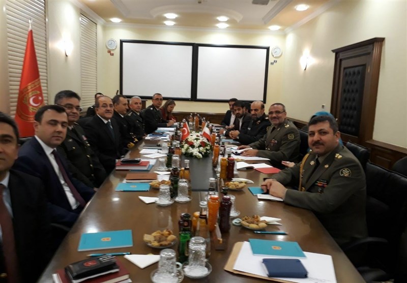 Iranian military team visits Turkey