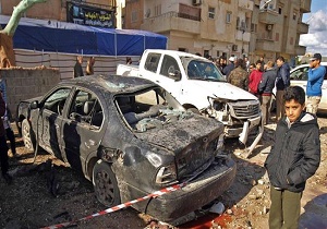 Two killed as bomber targets checkpoint in eastern Libya