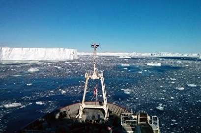 Volcanic heat source found beneath large Antarctic glacier