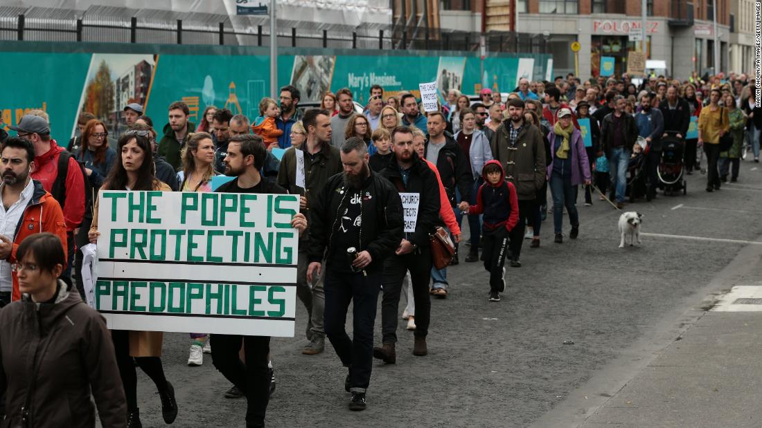 No more apologies': Pope's visit fails to soothe Irish fury over abuse