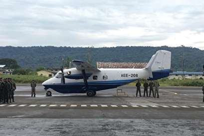 M28 transport plane makes transatlantic flight from Poland to Ecuadorian Army