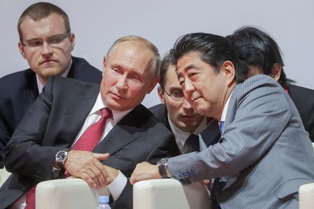PM Abe says Putin's comment shows desire for Japan-Russia peace treaty