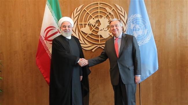 UN must act against deal breaking, lawlessness: Rouhani to Guterres