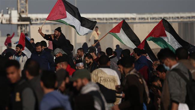 Palestinian protester killed, 22 others hurt as hundreds protest at Gaza border