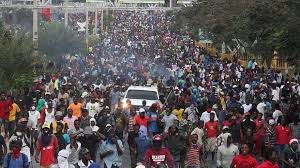 Haiti's president defies violent protests, will not step down