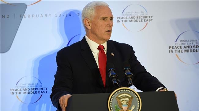 US VP Pence urges EU to leave Iran nuclear deal, stop busting sanctions