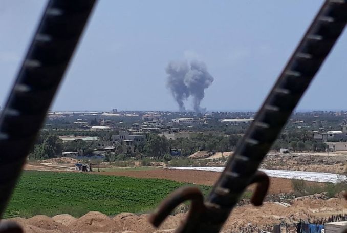 Israel launches new airstrikes on Gaza Strip