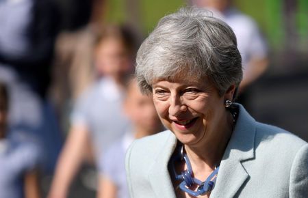 British PM May expected to announce date of her departure