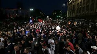 Albanian opposition holds new protest against government