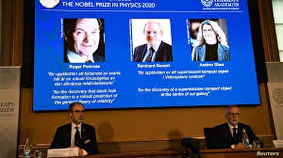 Three scientists share Nobel physics prize for black hole finds