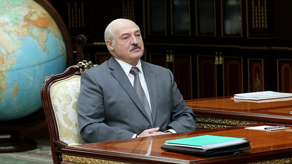 EU imposed sanctions on Alexander Lukashenko and his son