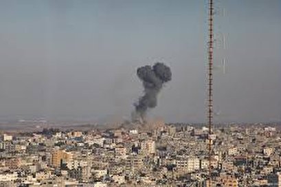 Israeli airstrikes hit several positions in Gaza