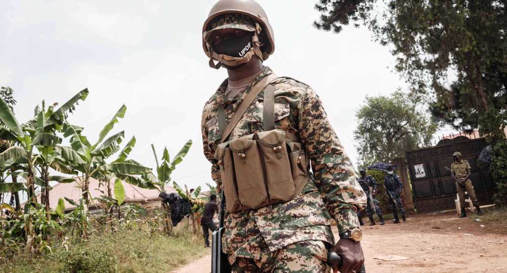 Ugandan troops raid opposition party offices amid poll challenge