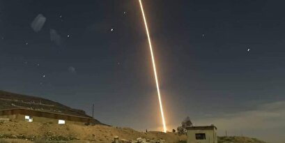 The Zionists fired two rockets south of Damascus
