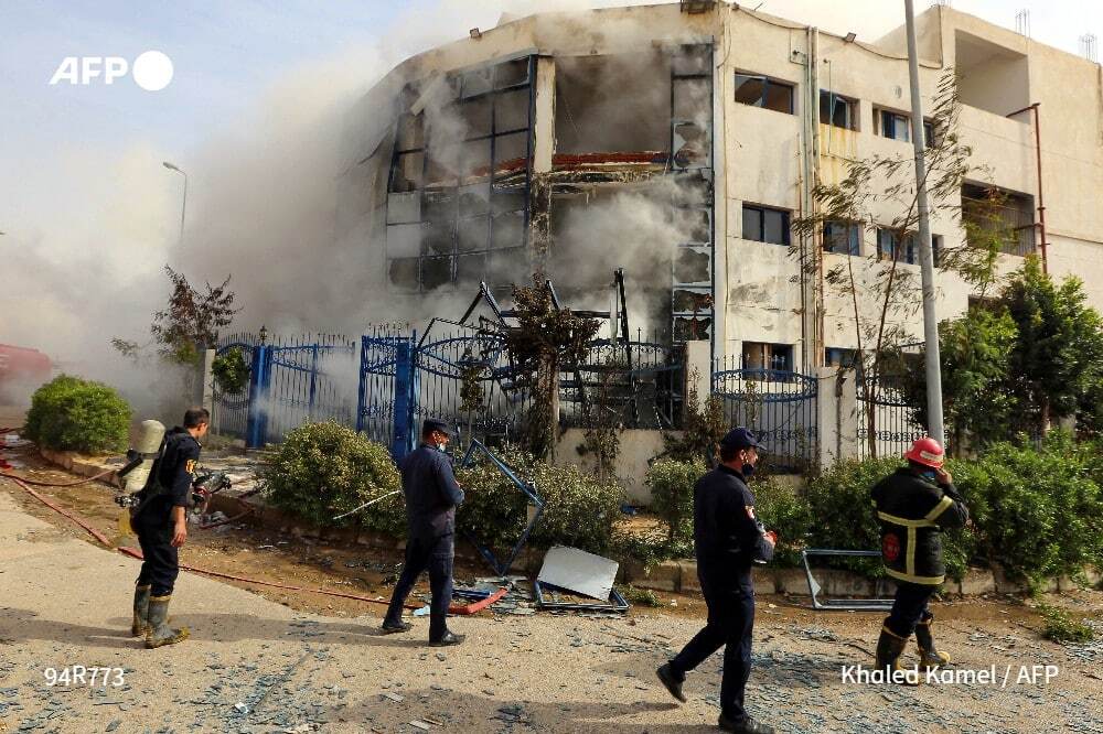 At least 20 killed in huge fire at textile factory in Egypt At least 20 killed in huge fire at textile factory in Egypt
